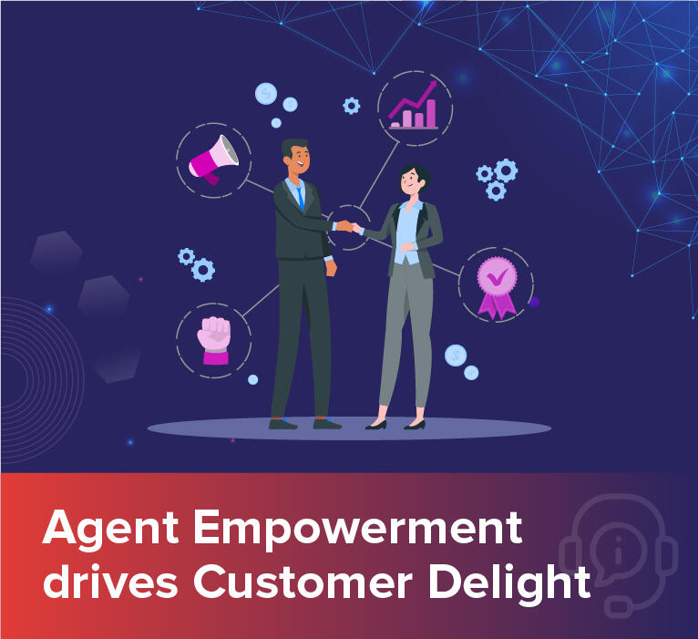 How does Agent Empowerment drive Customer Delight?